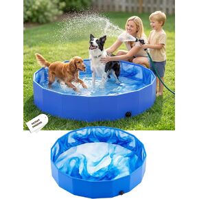 2026 Kiddie Pool with Canopy,Baby Beach Pool for Toddler53×40×33IN in Kuwait