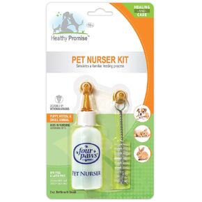 Four Paws Pet Nursing Kit, Bottle and Brush, 2 oz in Kuwait