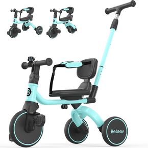 BELEEV 5 in 1 Tricycle for Toddlers 1-3, Kids Trike & Balance Bike in Saudi Arabia