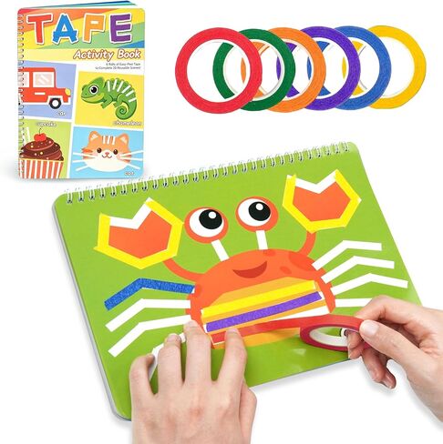 3 Pack Reusable Jelly Sticker Book, Vehicles Animals Ocean Themes, Portable Travel Activity Sticker Book for Toddlers Kids 3+ in Saudi Arabia