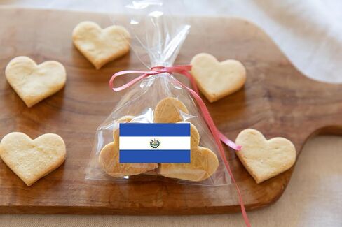 500 Pcs El Salvador Flag Stickers Salvadoran Flags Labels in Saudi Arabia