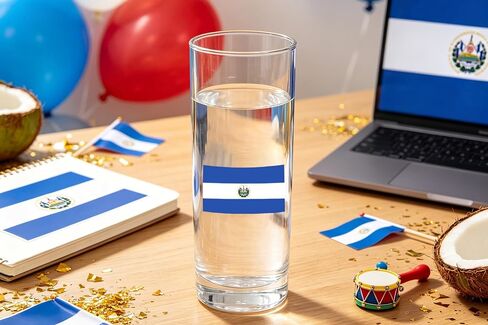 500 Pcs El Salvador Flag Stickers Salvadoran Flags Labels in Saudi Arabia
