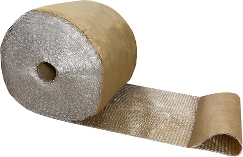 48" x 125' Small 3/16", Kraft-Backed Bubble Roll, Paper Cushioning Wrap For Storage, Moving & Shipping, Packaging Cushioning Supplies For Business & Home Applications in Kuwait