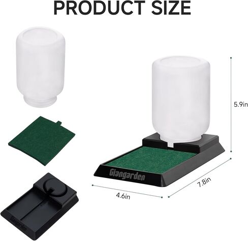 500ml Cricket Reptiles Water Feeder Reservoir Keeper, 2-in-1 Automatic Water Dispenser with Unique Sponge Pad Design for Geckos, Lizards, Bearded Dragons, Turtles in Saudi Arabia