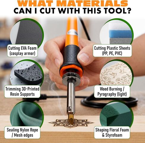 Hot Knife Cutting Tool 30W, Electric Pumpkin Carving Foam Cutter in Saudi Arabia
