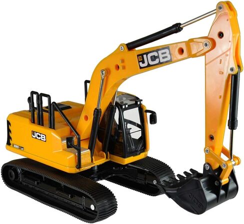 Britains JCB Farm Tomy Toys - Excavator - 1:32 220X - Collectable Tractor Toy - 1:32 Scale Farm Toys - Suitable For Collectors And Kids - 3 Year Plus, 43211 in Kuwait