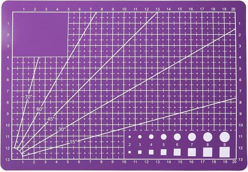LOKUNN A5 Self Healing Cutting Mat Rotating Cutting Mats for Quilting in Saudi Arabia
