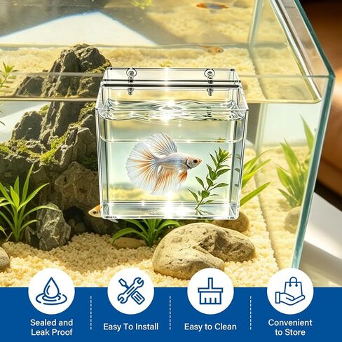 Split Hanging Drip Acclimation Container for Fish, Corals & Shrimp in Saudi Arabia