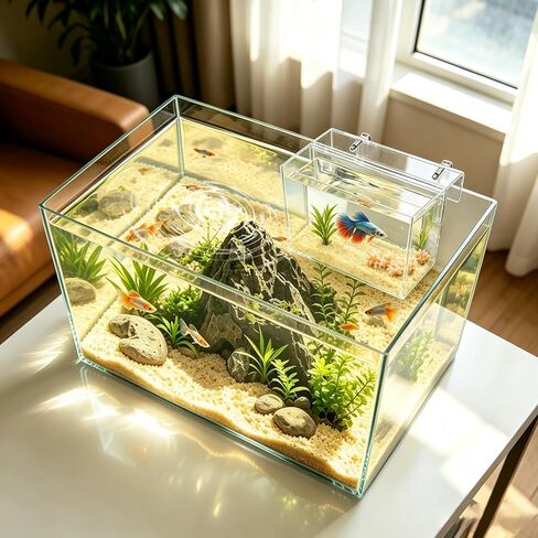 Split Hanging Drip Acclimation Container for Fish, Corals & Shrimp in Saudi Arabia