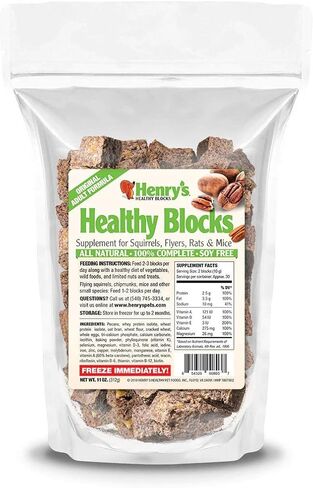 Henry's Healthy Blocks Food for Squirrels, Flyers, Rats and Mice in Kuwait