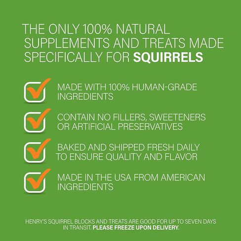 Henry's Healthy Blocks Food for Squirrels, Flyers, Rats and Mice in Kuwait