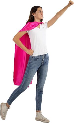 Everfan Adult Superhero Cape | Superhero Capes for Adults | Satin Costume Cape in Saudi Arabia