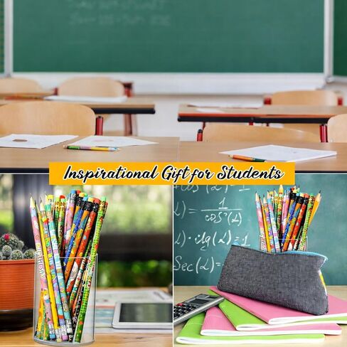 Funrous 200 Pcs Happy Birthday Pencils for Students Bulk Colorful Pencils with Top Erasers for Teachers Classrooms Reward Kids Birthday Party Supplies Gifts, 10 Assorted Style in Kuwait