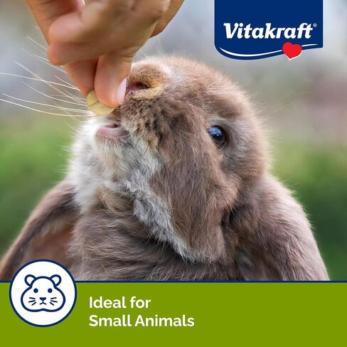 Vitakraft Drops Rabbit, Guinea Pig & Hamster Treat Yogurt Flavor 5.3 oz. in Kuwait