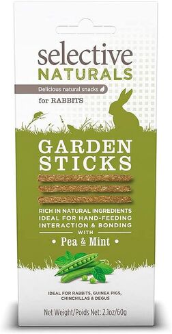 Selective Naturals Garden Sticks Pea & Mint For Rabbits 2.1-Ounce in Kuwait