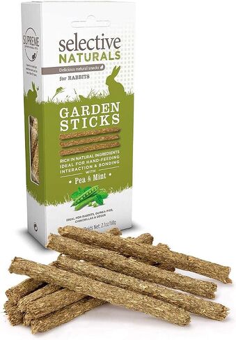 Selective Naturals Garden Sticks Pea & Mint For Rabbits 2.1-Ounce in Kuwait