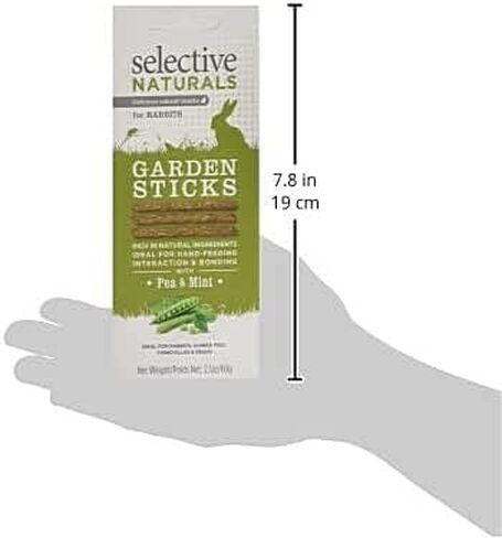 Selective Naturals Garden Sticks Pea & Mint For Rabbits 2.1-Ounce in Kuwait
