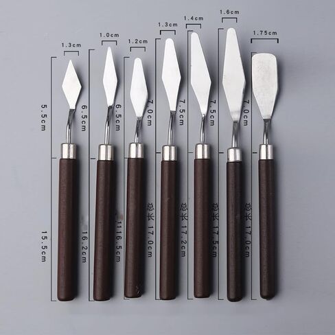 14-Piece palette knife set, painting spatula for Oil & Acrylic Art in Kuwait