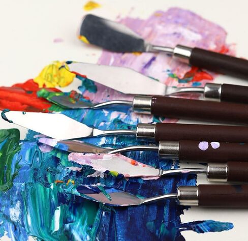 14-Piece palette knife set, painting spatula for Oil & Acrylic Art in Kuwait