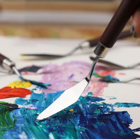 14-Piece palette knife set, painting spatula for Oil & Acrylic Art in Kuwait