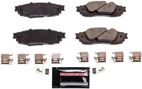 Power Stop Z23-1879 Rear Z23 Evolution Sport Carbon Fiber-Ceramic Brake Pad For Lexus Toyota [Application Specific] in Kuwait
