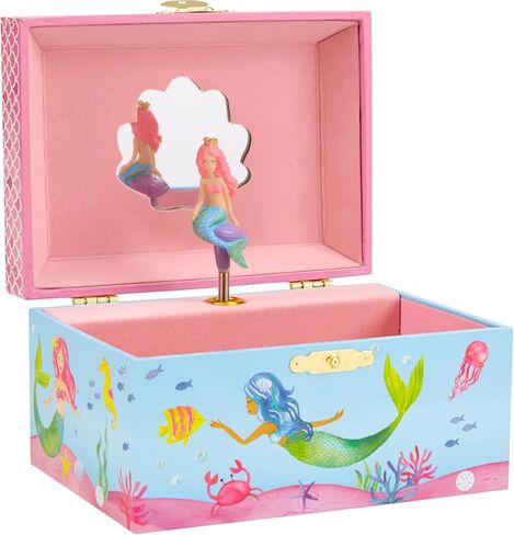 Jewelkeeper Girl's Musical Jewelry Storage Box with Spinning Owls, Woodland Design, Twinkle Twinkle Little Star Tune in Saudi Arabia