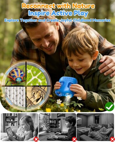 1000X Handheld Digital Microscope for Kids: 2-in-1 Miniscope & Telescope in Saudi Arabia