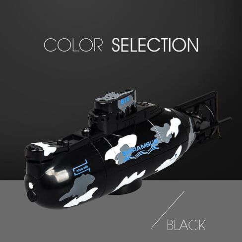 Mini RC Submarine Waterproof Electric Military Model, 6 Channel RC Toy in Kuwait