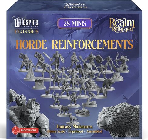 Horde Reinforcements - Classic Monsters Set DND Miniatures Bulk Unpainted in Kuwait
