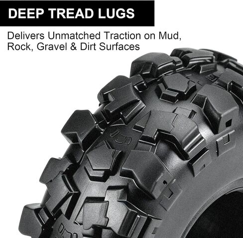 39 * 15mm SCX30 Tires With Foam Insert for 1/30 0.7 Wheels RC Crawler Upgrade in Kuwait
