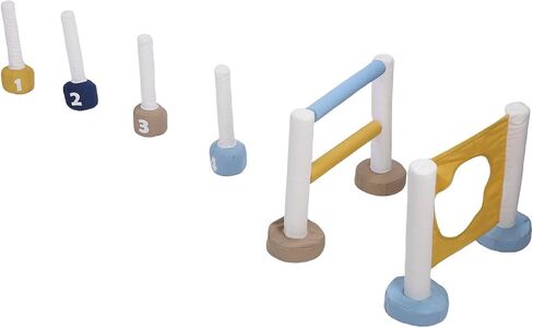 3 in 1 Puppy Agility Training Equipment Set, Portable Dog Obstacle Course Starter Kit for Indoor Outdoor Use in Kuwait