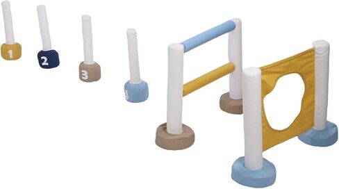 3 in 1 Puppy Agility Training Equipment Set, Portable Dog Obstacle Course Starter Kit for Indoor Outdoor Use in Kuwait