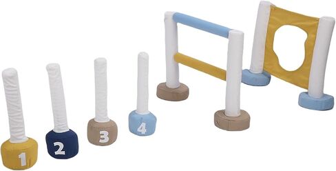 3 in 1 Puppy Agility Training Equipment Set, Portable Dog Obstacle Course Starter Kit for Indoor Outdoor Use in Kuwait