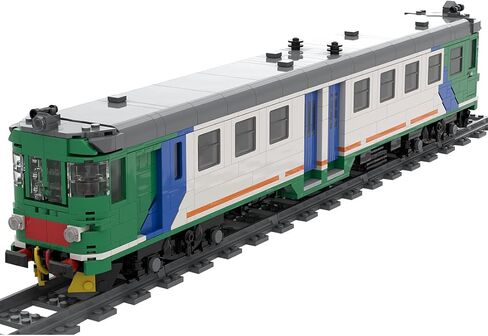 Italian E-656 Electric Locomotive Building Blocks Set, 1958PCS Static in Kuwait