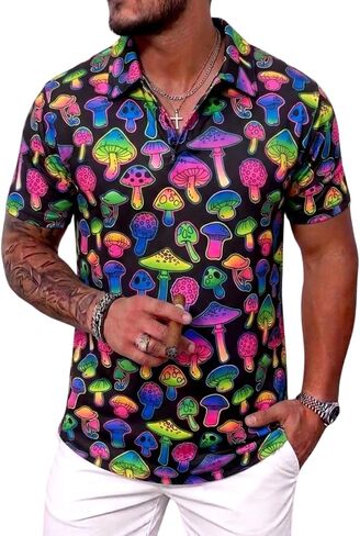 Hacker Golf Funny Crazy Graphic Dri Fit Athletic Fit Golf Shirt Polo in Kuwait