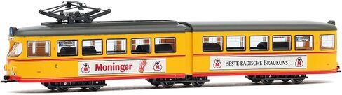 Arnold HN2615 Tram Duewag GT6, Two Front Lights VBK Karlsruhe – Moninger-Bier, ep. IV, Railway Electric Locomotive, for Ages A14+ in Saudi Arabia