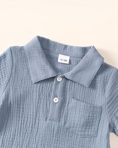 Toddler Boys Clothes Baby Boy Outfit Summer Shirt Little Boy Shorts Set Cotton Clothes for Boys in Kuwait