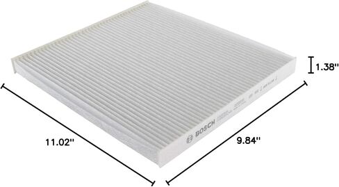 BOSCH P3958WS Workshop Cabin Air Filter - Compatible With Select Chrysler 200; Jeep Cherokee in Kuwait