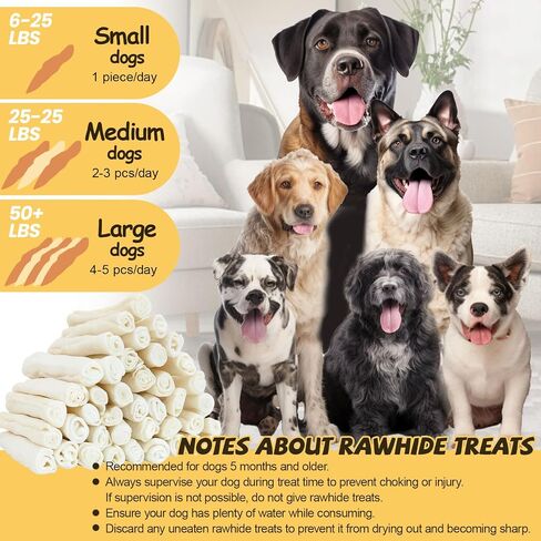 Dog Treats Chews, 6.5" Chicken Wrapped Rawhide Knotted Bones in Saudi Arabia