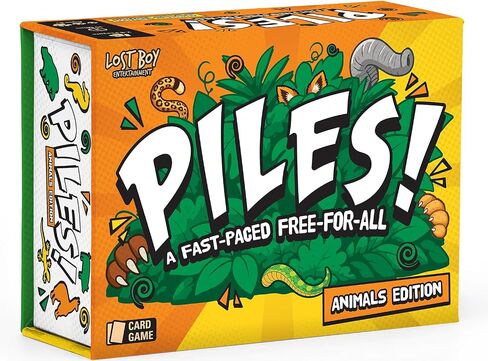 Piles Animals - Card Game - for Kids 8 and Up - Game Night in Saudi Arabia