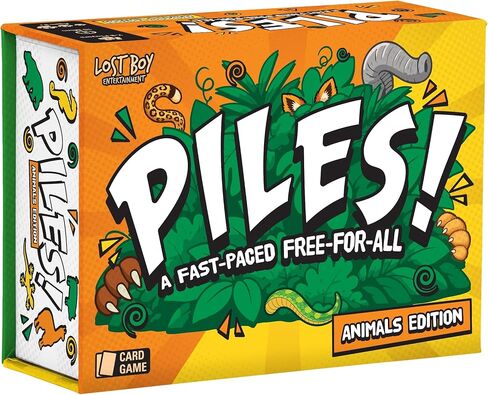 Piles Animals - Card Game - for Kids 8 and Up - Game Night in Saudi Arabia