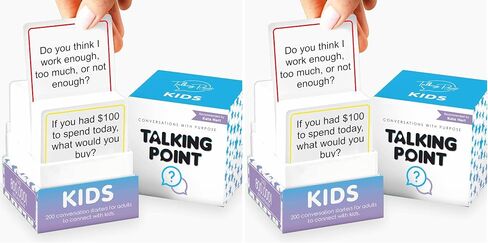 200 Kids Conversation Cards for Age 5-13; Fun Question Card Game for Family in Kuwait