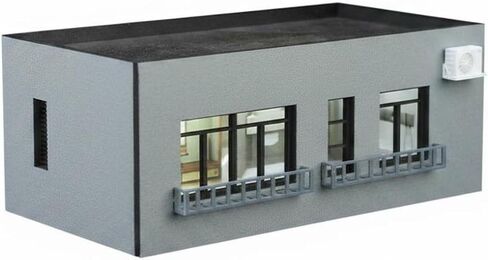 Scene Miniature House Model Diorama Building Model Display Model Architectural Model PVC Material with Realistic Balcony and Exterior Details Suitable, Style to 4 in Kuwait