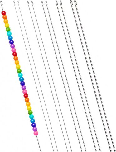 Bead Spinner Needles, 10 PCS Beading Needles for Seed Beads (0.4mm-0.8mm) in Kuwait