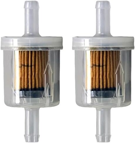 Pro-PeePi 493629 691035 Fuel Filter for 1/4" Inline Briggs and Stratton Replace John Deere AM108356 Toro/wheel Horse 71-5960 Kohler 2505007S 2505021S (Pack of 3) in Kuwait