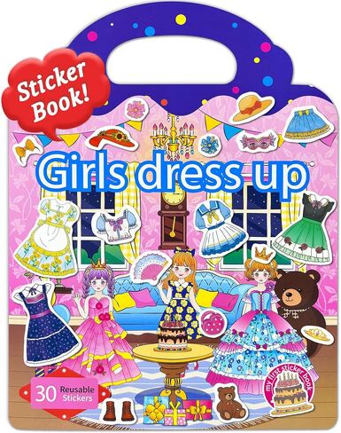 Benresive Reusable Sticker Book, Travel Stickers for Kids, Boys Girls Gift in Saudi Arabia
