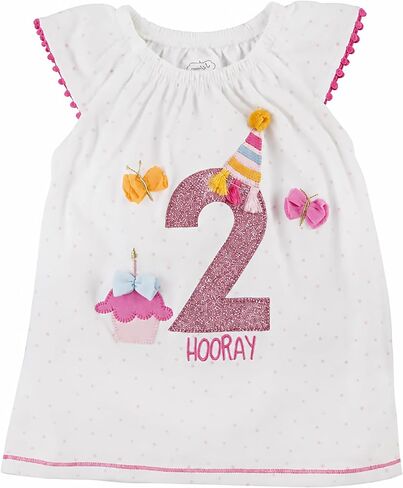 Mud Pie Toddler Girl Birthday Tunic in Saudi Arabia