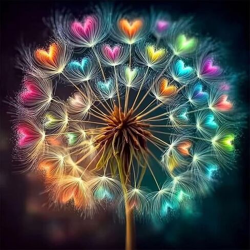 Dandelion 5D Diamond Art Kits for Adults,Just Breathe Diamond Painting Kits in Kuwait