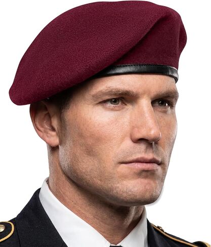 Nawati US Army Style Berets, Wool British Military Berets for Men, Fashionable and Vintage Women's Beret Hats in Kuwait