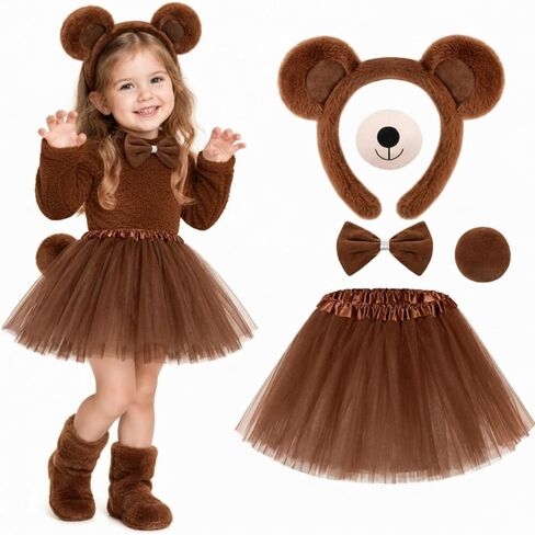 Zhanmai Puppy Dog Tutu Skirt animal costume مجموعة جرو الأذنين in Kuwait